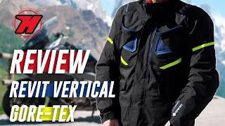 Review chaqueta REVIT VERTICAL GTX, ⛰️¡perfecta para tus viajes en moto! 🌧️