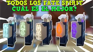 TODOS LOS FATE SPIRITS EN SU MAXIMO POTENCIAL (KARMAS) | CUAL ES EL MEJOR? | Shindo Life