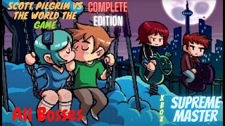 Scott Pilgrim vs the World the Game Complete Edition all Bosses (Supreme Master)