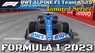 Real Racing 3 F1 2023 Limited Series - BWT Alpine F1 A523 - Required PR & Cost Upgrade