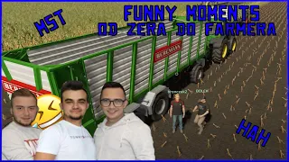 😂 Funny Moments😂 MST " Od Zera Do Farmera " -Farming Simulator 22