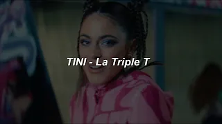 TINI - La Triple T 💔 || LETRA