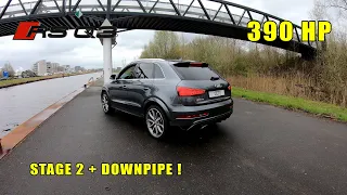 AUDI RSQ3 390HP STAGE 2 + DOWNPIPE POV City Drive by Fanatic Drivers