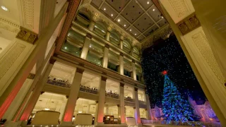 Silent night, Wanamaker organ.