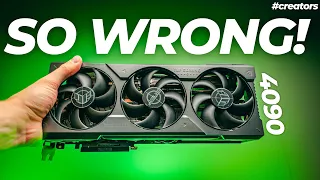 Why people are WRONG about NVIDIA RTX 4090! [Asus TUF RTX 4090 Review] #creators