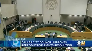 Dallas city council passes reproductive rights resolution