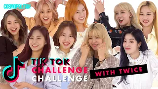 K-Pop Girl Group TWICE Nailed These Crazy TikTok Dances | TikTok Challenge Challenge | Cosmopolitan