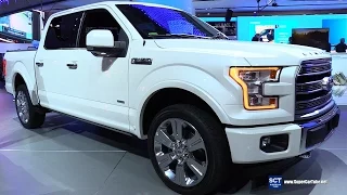 2016 Ford F150 Limited - Exterior and Interior Walkaround - 2016 Detroit Auto Show