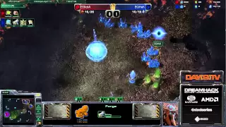 IdrA (Z) vs HuK (P) G2 Dreamhack Winter Group 1 - Day 2