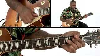 Kirk Fletcher Guitar Lesson - El Medio Stomp: Performance - TrueHeart Blues: Rhythm