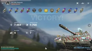 WoT Blitz UZ Gaming - Object 268 Version 4 ● 7864k DMG, 4 Kills