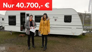 Nur 40.700,- €! Premium Wohnwagen: Tabbert Paris 685 MD – streng limitiert