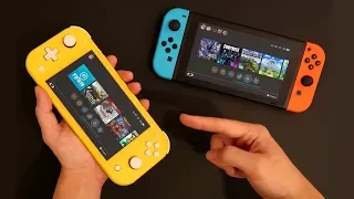 Nintendo Switch Lite VS Nintendo Switch 👉 COMPARACIÓN CARA A CARA