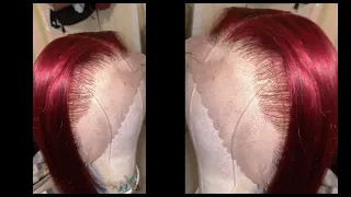 HOW TO DYE HAIR RED/BURGUNDY WITHOUT BLEACH | BEGINNER FRIENDLY|| WESTKISS HAIR