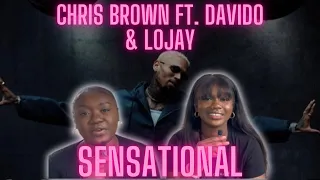 Is CHRIS BROWN The KING Of Afrobeats? | Sensational (REACTION) | Fee & Janz Reacts