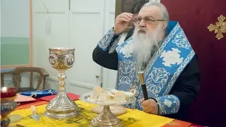 Божественная литургия в праздник Введения во храм Пресвятой Богородицы в Минском епархиальном управ.
