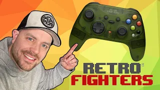 This Throwback Controller Works On Switch PC & Original Xbox ! | Retro Fighters Hunter Controller