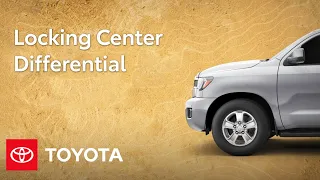 Toyota Trucks and SUV Feature: Center Differential Lock | Toyota