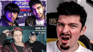 COLAPS REACTS | FUTURE MONSTER & HIP HOP CAT | GBB23 | World League Tag Team Wildcards