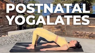 Postnatal Yogalates (20-Minute Postnatal Yoga + Pilates Fusion For Flat Tummy)