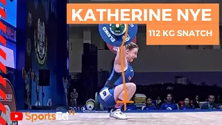 Katherine NYE  112 KG Snatch