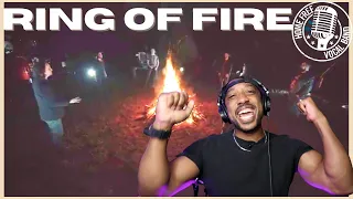 Ring of Fire by Home Free feat. Avi Kaplan Johnny Cash Cover Reaction