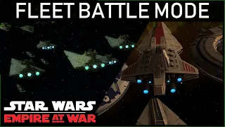 Fight Custom Fleets in Empire at War! | Imperial Civil War & Fall of the Republic Feature Preview