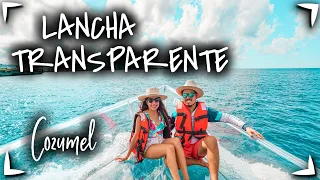 COZUMEL Lancha Transparente 🔴 FERRY, CUATRIMOTOS, ALIMENTOS + CLUB DE PLAYA ✅  TOUR en RIVIERA MAYA