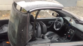 Mersedes benz slk 230 1998 ремонт складной крыши vario