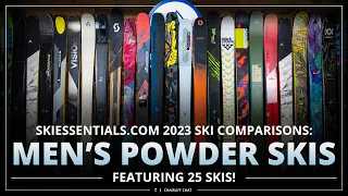 2023 Men's Powder Ski Comparison with SkiEssentials.com