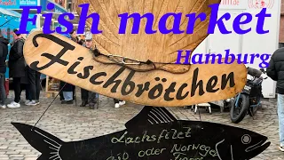 Fish market | Germany 🇩🇪 | Hamburg ⚓️ | Walking Tour