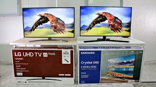 LG UN8100 vs  Samsung TU8500 - COMPARISON