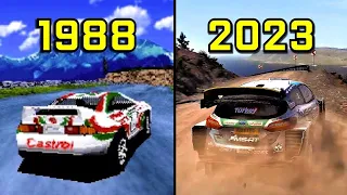 Evolution of Rally Games 1988 2023 #androidgames4k #evolution