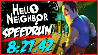 Hello Neighbor Speedrun Any% (8:27)