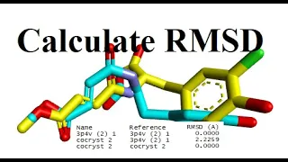 RMSD (Root Mean Square Deviation) Calculation by Discovery Studio Visualizer @MajidAli2020