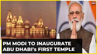 Sneak Peek Of Abu Dhabi's Fist Temple: PM Modi Is Set To Inaugurate BAPS Hindu Temple In Abu Dhabi