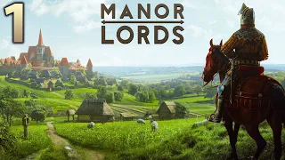 Manor Lords Walkthrough Part 1 (Early Access, 1440p60)