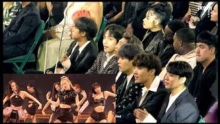 BTS REACTION TO BLACKPINK - ''Pink Venom'' Live Performance #VMAs 2022 191130