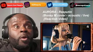 AURORA - Rasputin (Boney M cover - acoustic / live) | REACTION