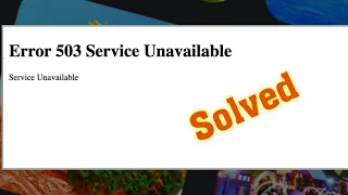 How To Fix Roblox 503 Service Unavailable and Roblox 503 Service Unavailable No Server Is Available