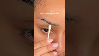 thin eyebrows tutorial (without shaving or tweezing!)