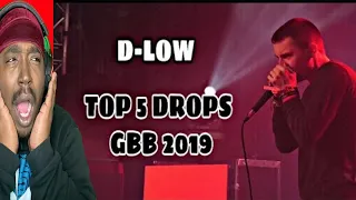 Reaction To D-LOW | Top 5 Best Beatbox Drops 😱 | GBB 2019