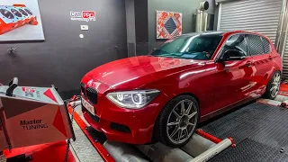 BMW F20 120D STAGE 3 - 310HP+ 610NM+ - Fast acceleration - 0 - 200 km/h | Dragy TEST | MADturbo