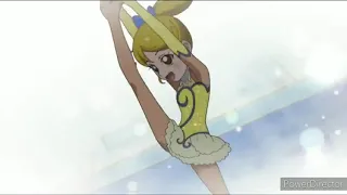 Homare Kagayaki Ice Skating to Miraculous Ladybug Theme Song..wmv