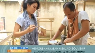 LIMBAH INI DIOLAH MENJADI SOUVENIR MAHAL