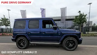 Mercedes Benz G500 (422PS) G63 Umbau - SOUND (PoV) 4K by puredrivegermany