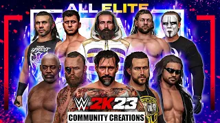 WWE 2K23: These AEW Community Creations Are Insane!