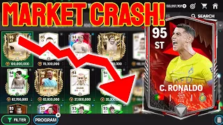 Market Update & How I'm Making Coins in the Market Crash! FC Mobile