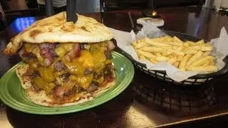 6LB QUADRUPLE BACON CHEESEBURGER CHALLENGE!!