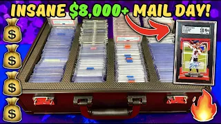 *BUYING A MASSIVE SPORTS CARD COLLECTION WORTH OVER $8,000+🤑 MY FIRST JOE BURROW AUTO & MORE!🔥